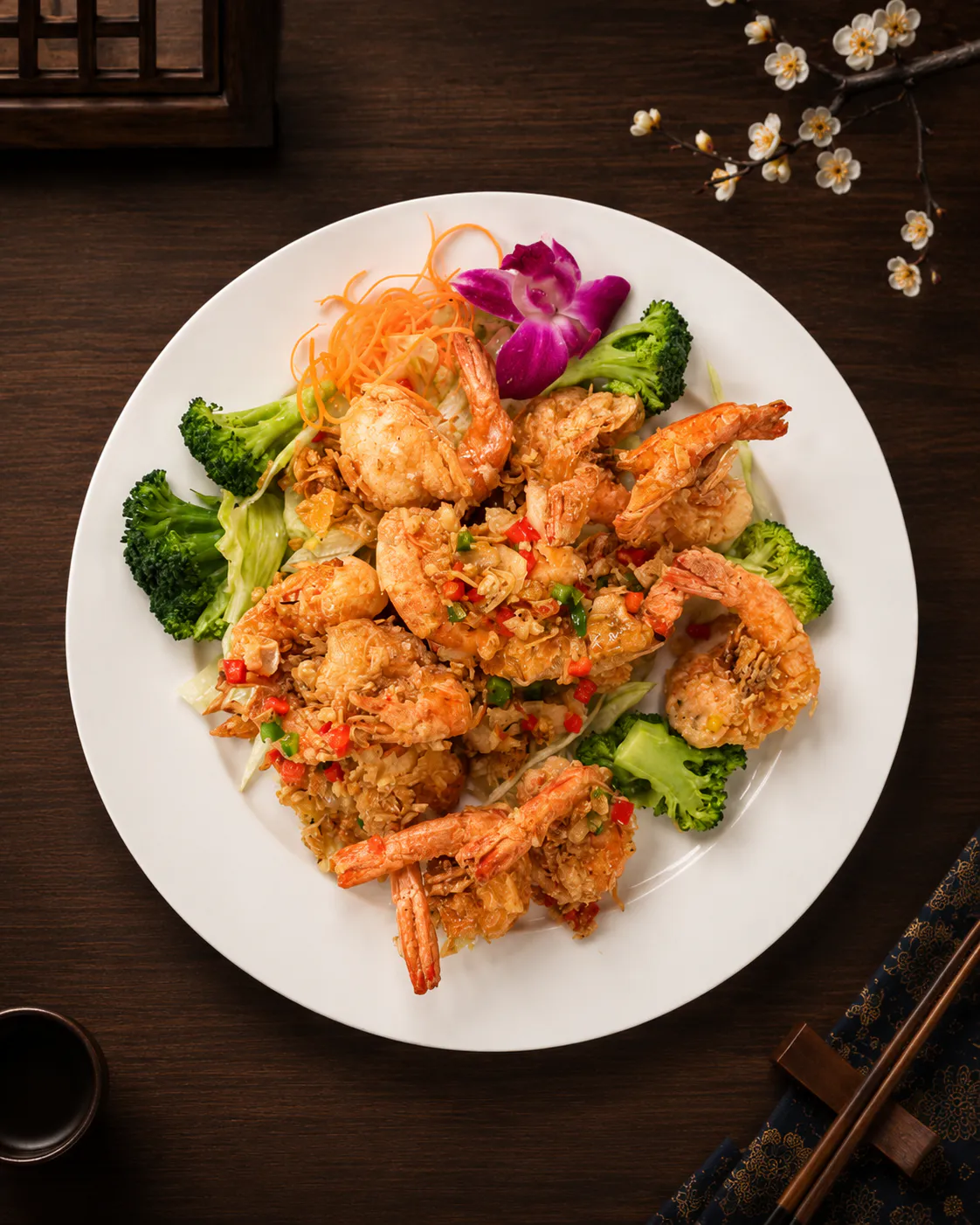 Salt and Pepper Shrimp at Imperial Dynasty, Asian Restaurant in Cranston